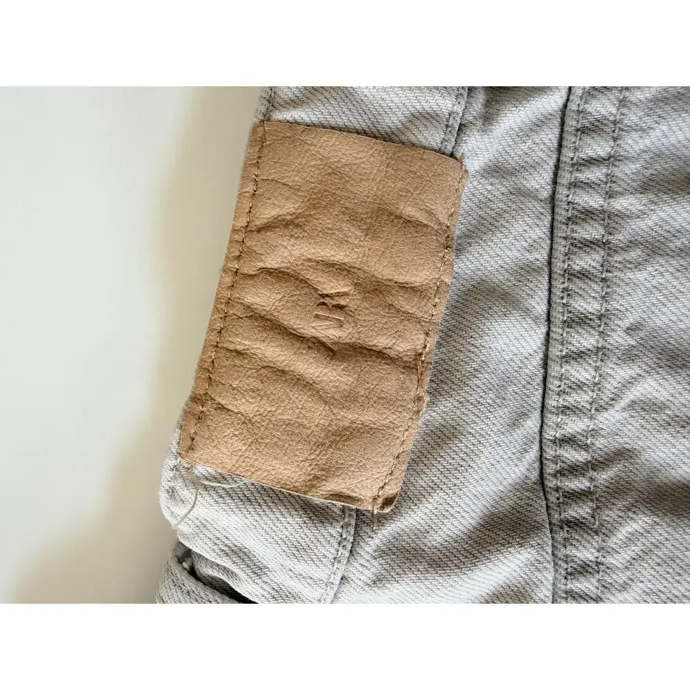 Zara Girls Gray Denim Shorts - Size 11/12 - Stylish & Comfy!